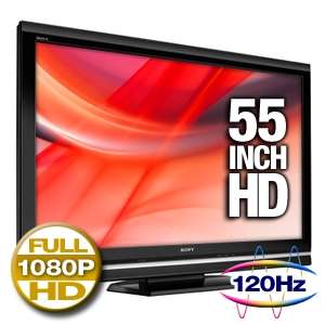Sony KDL55V5100 55 LCD HDTV   1080p, 1920x1080, 500001 Dynamic, 5000 