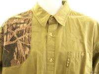 COLUMBIA Mens Camo XL Shirt Green Gray Extra Large Nice rare  