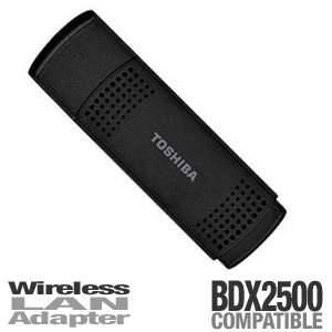 Toshiba WLM 10UB1 Wireless LAN Adapter   BDX2500 Compatible, Enables 