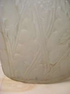 Rare Monumental Phoenix Glass Raspberry Vase  