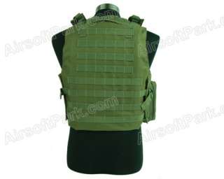   Airsoft Molle Tactical FSBE Style Carrier Protective Vest Olive Drab