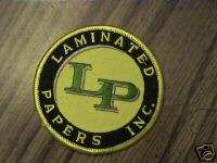 COLLECTABLE,LAMINATED PAPERS,INC.,WORK,BUSSINESS PATCH  