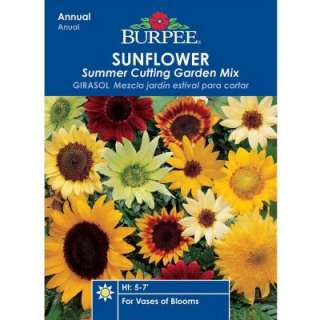 Burpee Sunflower Summer Cutting Garden Mix Seed 38293 at The Home 
