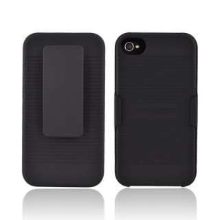   Case Cover Holster Combo w/ Kickstand for Apple iPhone 4S 4 NEW  
