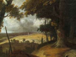 JEAN DARTHOIS (c.1646 1720) SIGNED FLEMISH OLD MASTER OIL   LARGE 