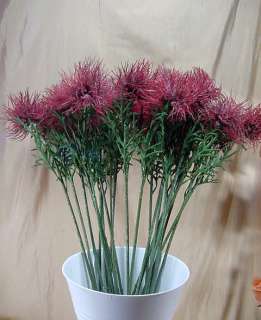 Künstliche Allium Distel,künstliche Blume,24 Stück,Lila  