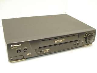 Panasonic AG 2560P Super Drive VCR VHS Player Recorder Tested Working 