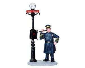 Lemax Village Collection Police Call Box # 02830  