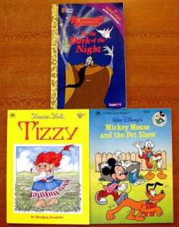 Lot Of 18 CHILDREN GOLDEN BOOKS SoftcoverTizzy, Mickey Mouse, Baby 