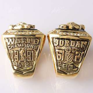 1991 Bulls Jordan Basketball Souvenir Championship Ring  