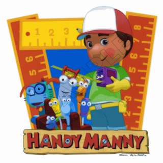 Handy Manny Edible Cake Topper Decoration Image  
