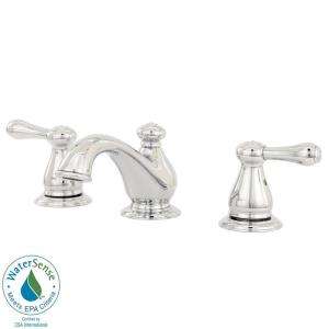 Delta Leland 8 in. 2 Handle Bathroom Faucet in Chrome 3578LF 278 at 