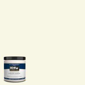 BEHR Premium Plus 8 oz. Magnolia Blossom Interior/Exterior Paint 