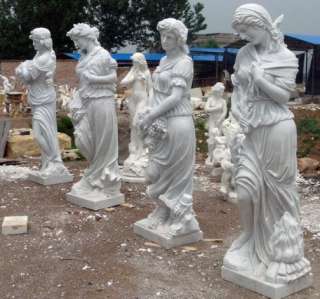 Seasons Marble Statues, Hand Carved, BEST QUALITY  