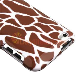 10 Item Zebra Heart Gadget Hard Case Cover Holder for Apple iPod Touch 
