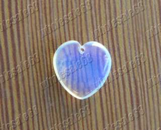 Wholesale 200pcs crystal heart loose opal gemstone bead  