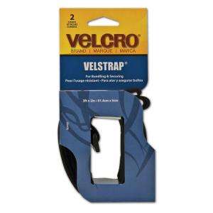   ft. X 2 in. Velstrap Velcro Straps 2 Pack 90440ACS 