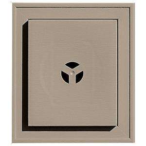 Builders Edge Square Mounting Block #095 Clay 130110002095 at The Home 