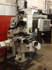 CNC VERTICAL MILLING MACHINE 2010 10 MONTHS USE MILL 3 AXIS POWER DRAW 