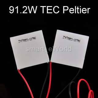 2x 91.2W 12V 6A TEC Thermoelectric Cooler Peltier  
