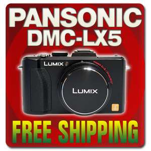 Panasonic Lumix (Black) Camera DMC LX5 DMCLX5K New 885170016170  