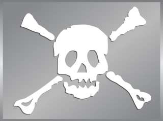 Skull and Crossbones #2 vinyl decal stickers Pirates  