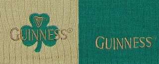 Guinness Irish Beer Green Shamrock Stole Scarf Scarve  