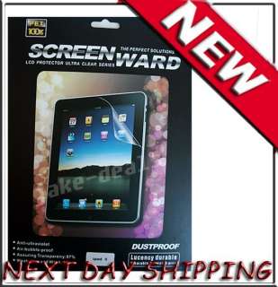 ScreenWard Dustproof Screen Protector for iPad 2 iPad2  