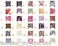 Flower Collection French Tip Nail Decals  
