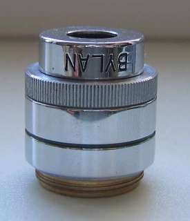 BYLAN Achromat objective lens 4x 0,12 microscope BeLOMO  