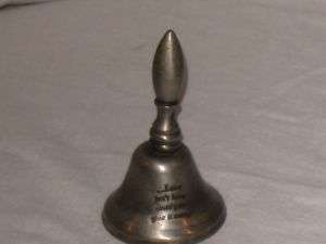 brass bell collectable cast metal  