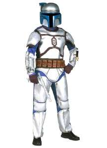 Star Wars JANGO FETT Child Costume w/Helmet Boy New Halloween Dress Up 