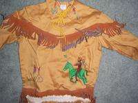 Vintage Childs Indian Buckskin Outfit  
