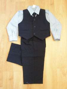NEW Baby Boy & Toddler Easter Formal Vest Suit 12M 18M 24M 2T 3T 4T 