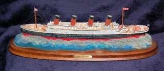 Danbury Mint Titanic Sculpture Figurine Model  