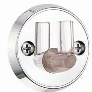  Alsons 5001 Chrome Wall Mount Bracket with Clear Pin
