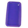 Silicone Rubber Case For iPhone 3G 3GS Purple 9626  