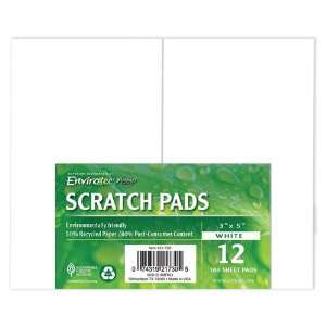  Ampad Products   Ampad   Envirotec Recycled Scratch Pad 