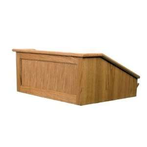   Tabletop Lectern without Sound Finish Natural Oak