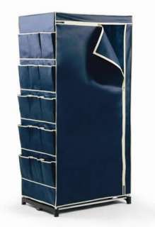 Freestanding Blue ZIP UP WARDROBES for Clothes 1586 3  