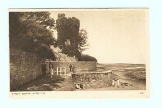 h1190   Ryde   Appley Tower   Isle of Wight   postcard  
