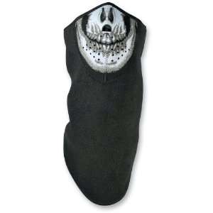   Bandanna with Coolmax Liner and Neoprene Skull Face Mask Automotive