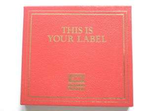 This Is Your Label CD EMI UK100 M/M 1997 2 CDs boxed wi  