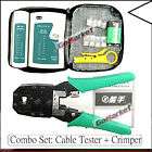 Network Phone Crimper RJ45 RJ11 Lan Cat5 Cable Tester