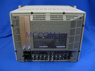 Sony PVM 14L5 14 Multiformat Color Monitor w/ scratch  
