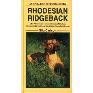   Ridgeback  Stig G. Carlson, Sandra C. S. Carlson Bücher
