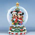 Mickey and Minnies Merry Christmas Miniature Snow Globe   Disney