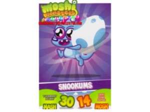 SNOOKUMS   MOSHI MONSTERS MASH UP TRADING CARD NEW  