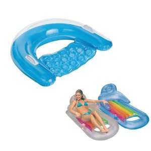  Intex Sit N Float Lounge Bundle (Colors May Vary) Toys 
