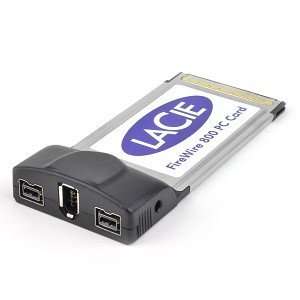  LaCie 2 Port FireWire 800/1 Port 6 pin FireWire Cardbus 